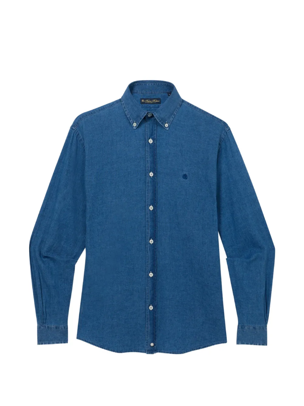 Brooks Brothers button-down embroidered shirt - Blau