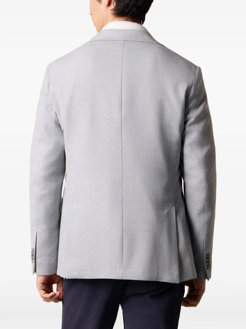 Brooks Brothers Geweven blazer Grijs
