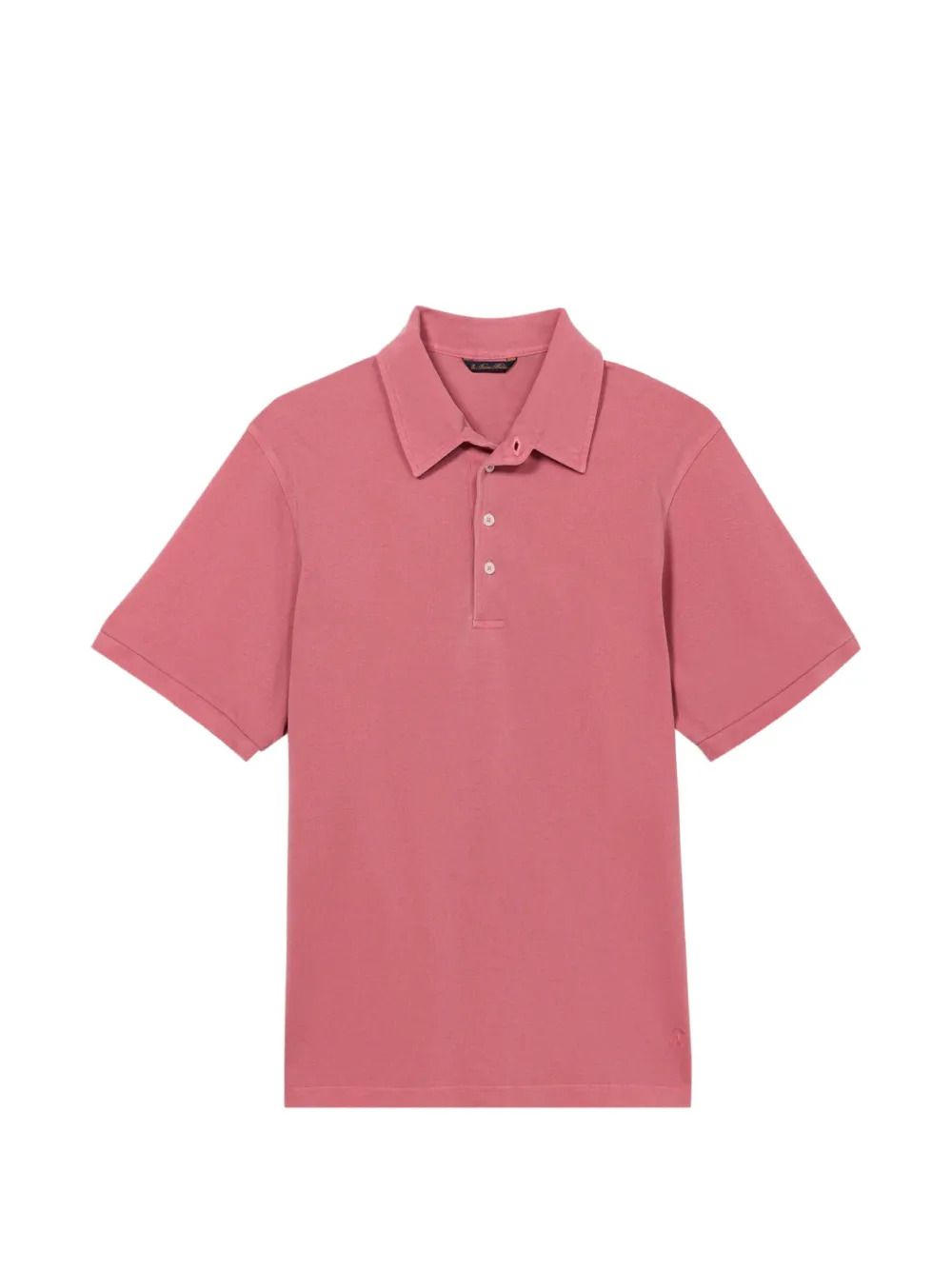 Brooks Brothers Poloshirt mit Knopfleiste - Rosa