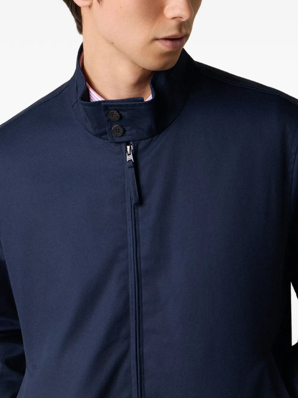 Brooks Brothers Bomberjack Blauw