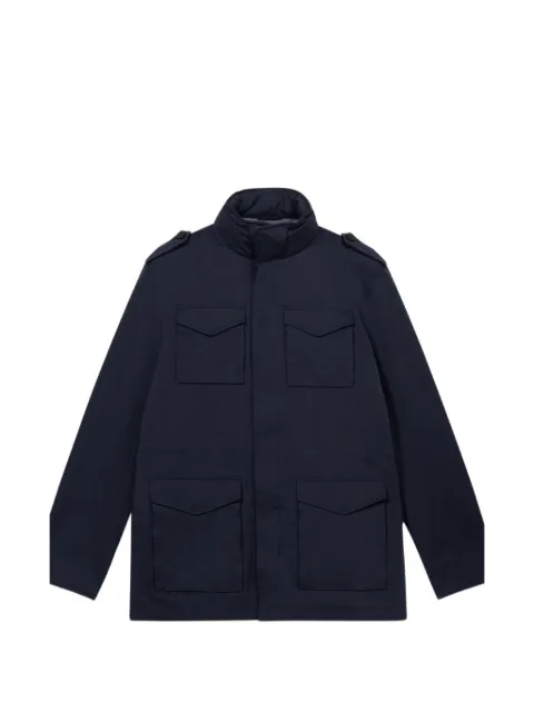 Brooks Brothers epaulettes flap pockets field jacket