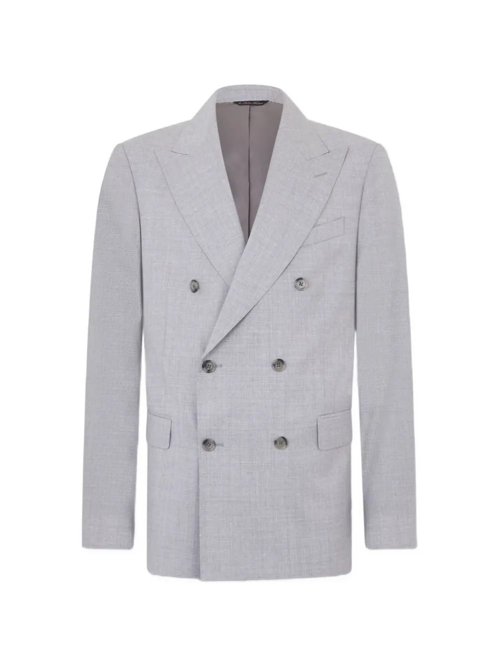  Brooks Brothers Double-breasted Virgin Wool Suit - Grey 