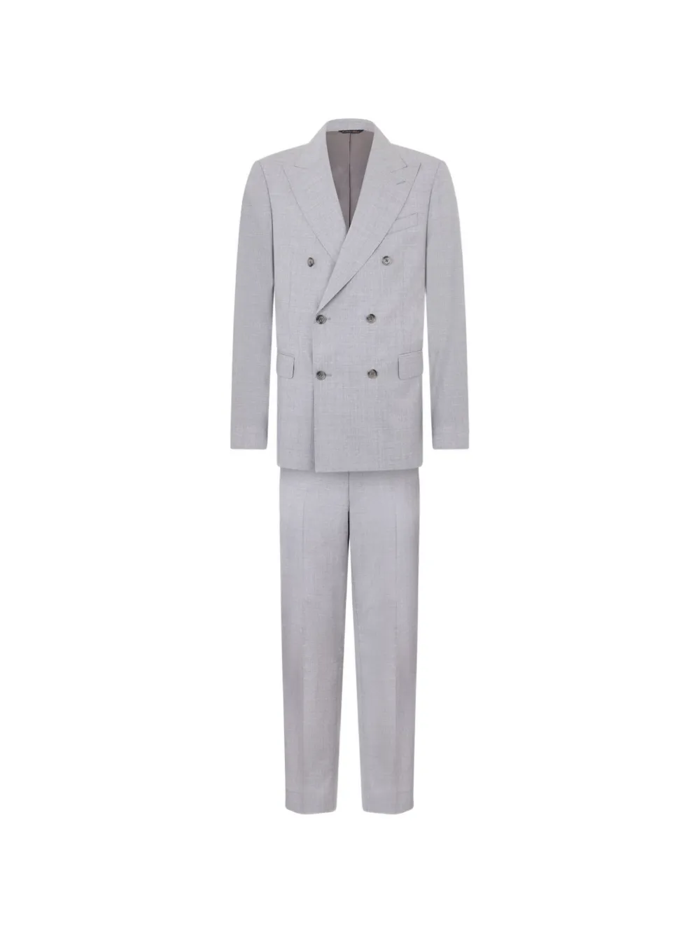 Brooks Brothers Completo doppiopetto in lana vergine - Grigio