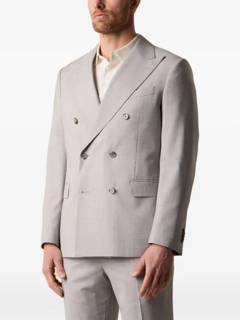 Brooks Brothers double-breasted virgin wool suit
