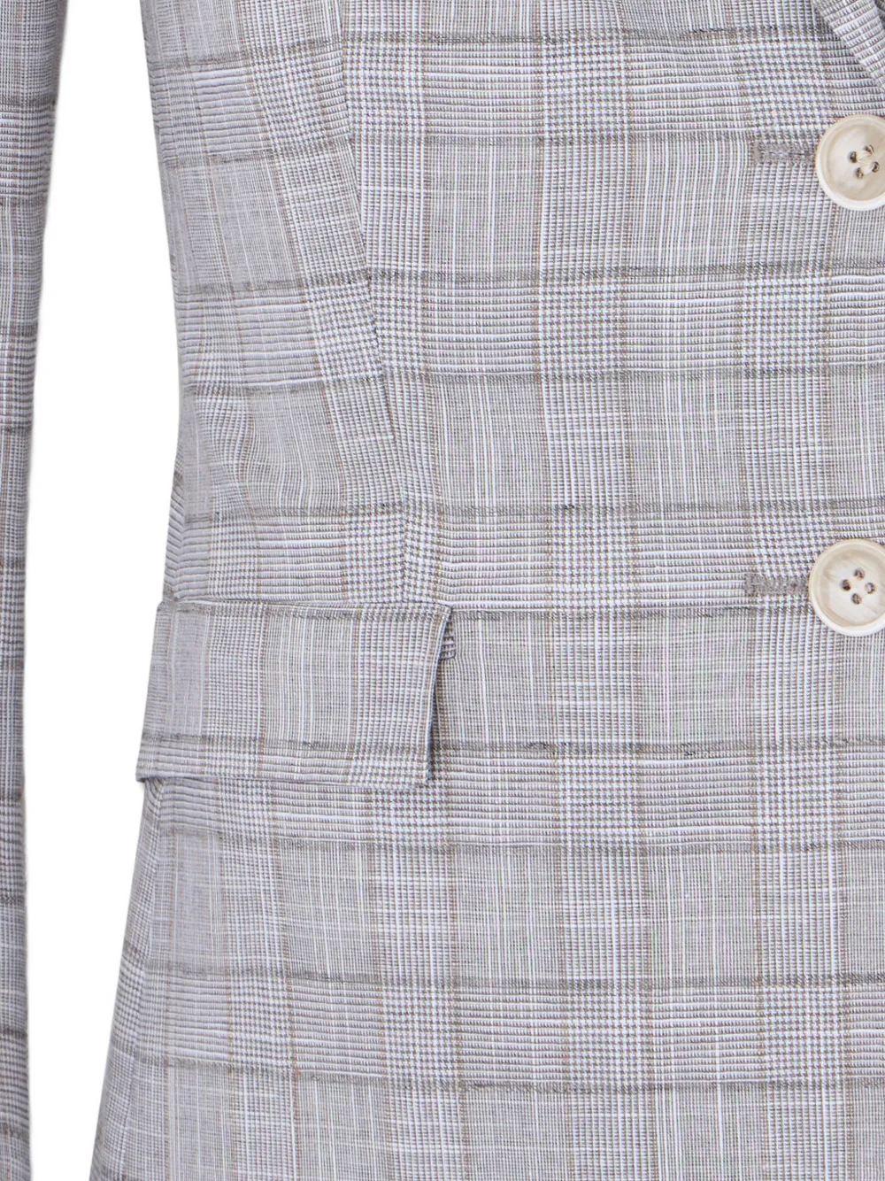  Brooks Brothers Glen Plaid Single-breasted Blazer - Grey 