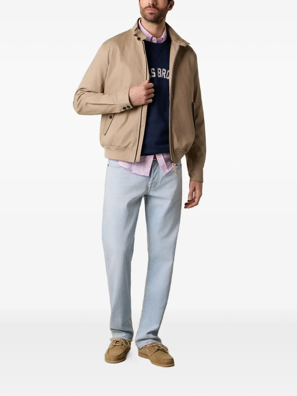 Brooks Brothers Bomberjack Beige