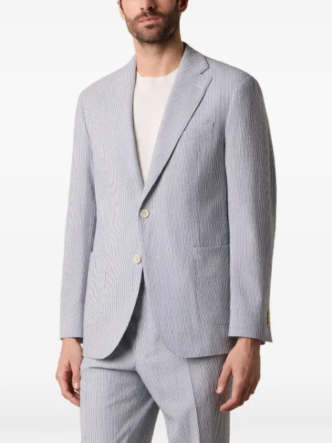 Brooks Brothers seersucker single-breasted blazer
