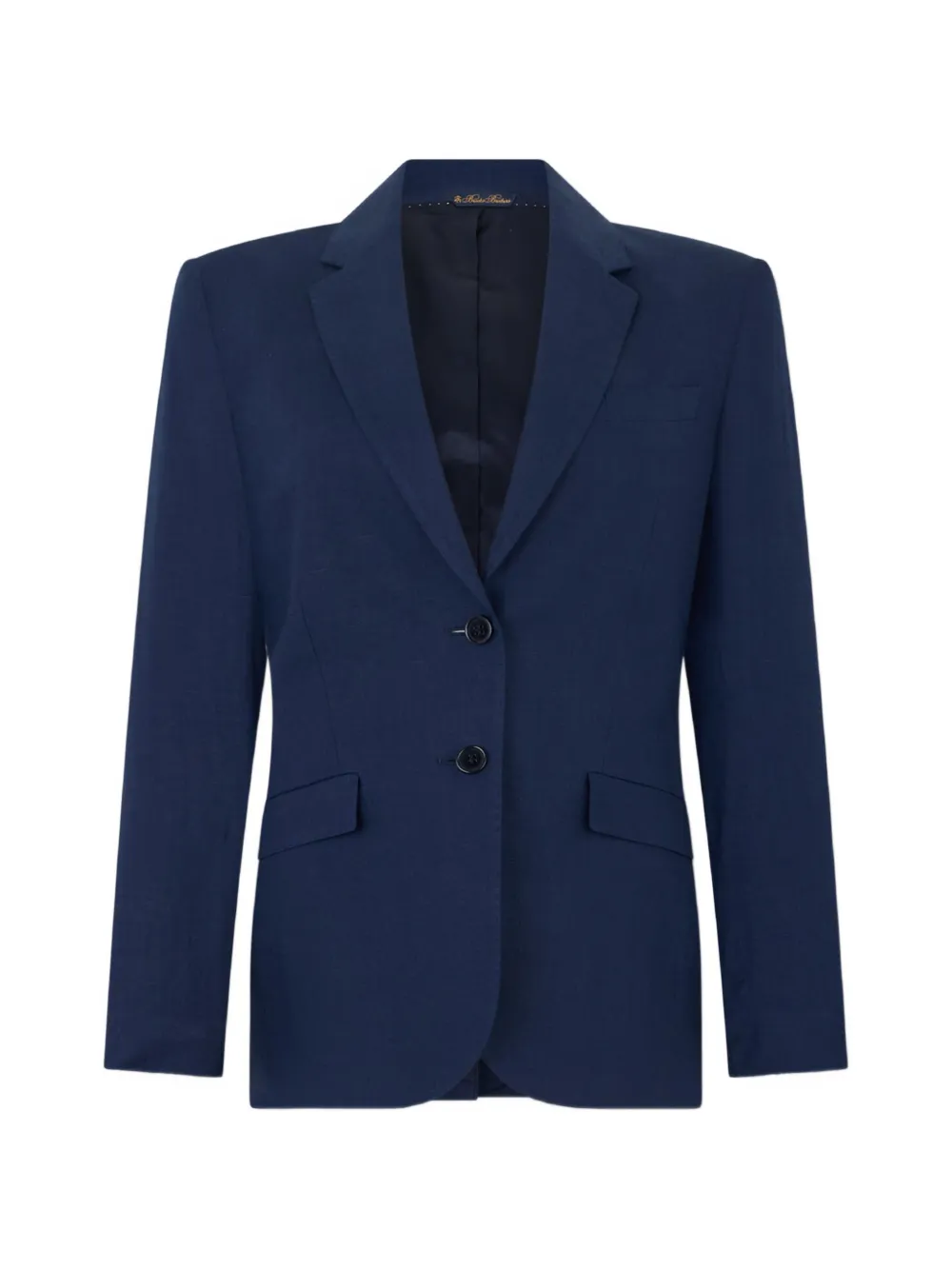 Brooks Brothers Einreihiges Sakko aus Leinen - Blau