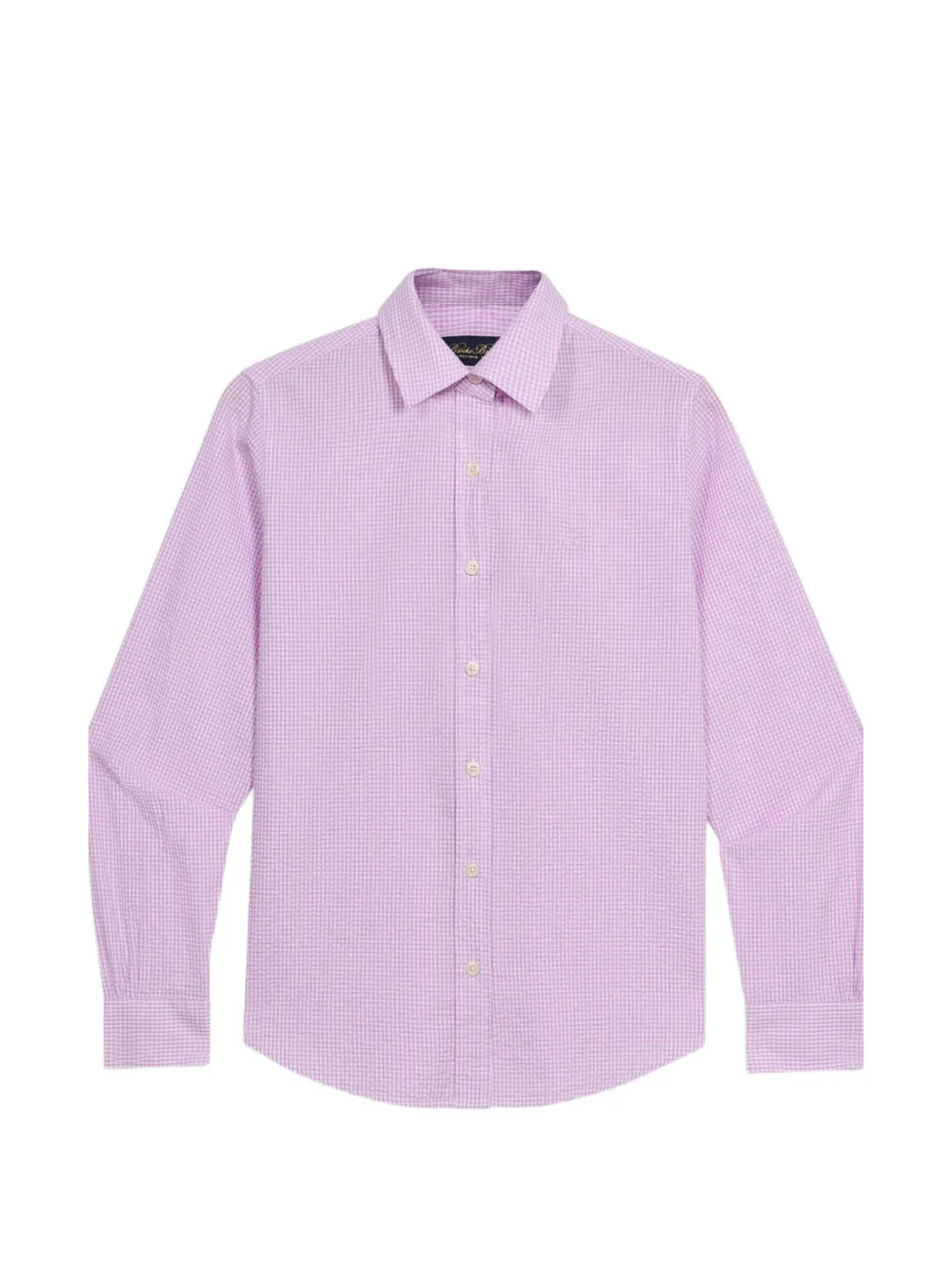 Brooks Brothers Camicia con logo - Viola