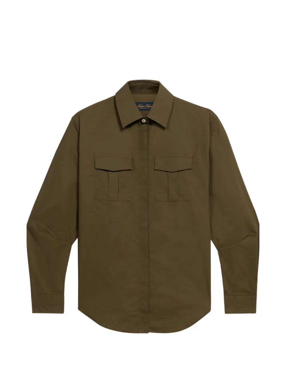 Brooks Brothers flap-pocket shirt - Verde
