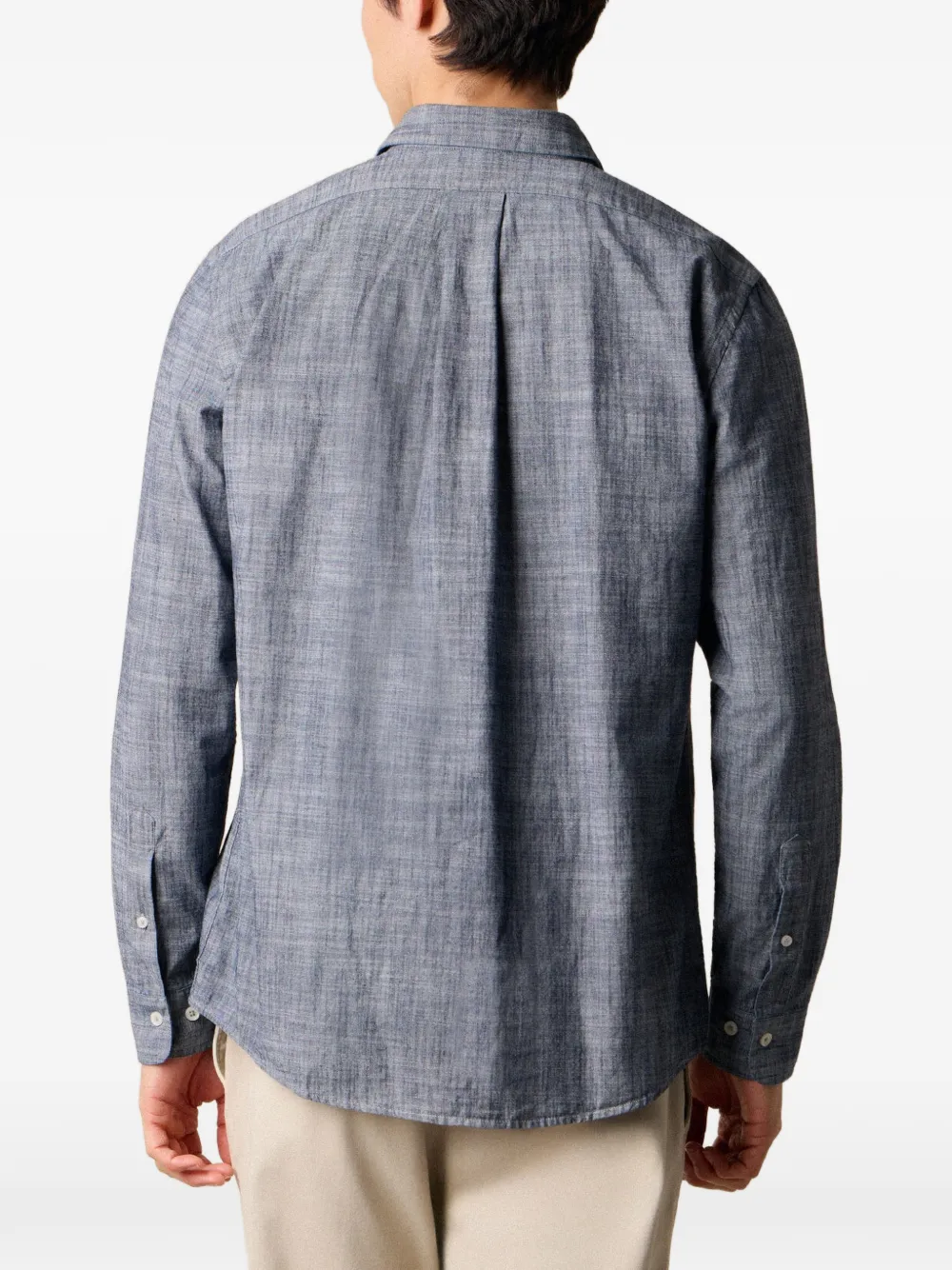 Brooks Brothers Slim-fit overhemd Grijs