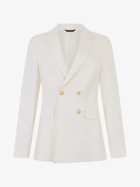 Brooks Brothers double-breasted button blazer