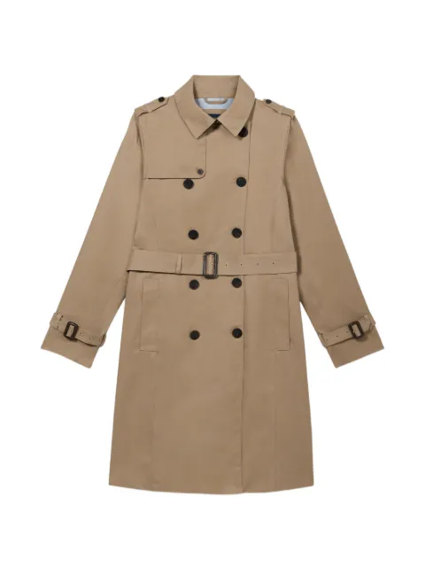 Brooks Brothers double-breasted belted trench coat