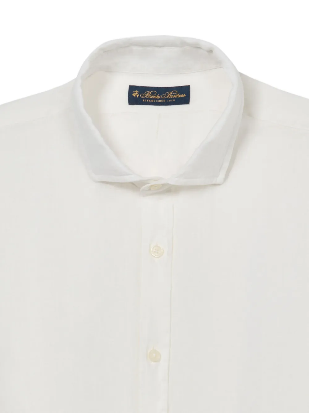 Brooks Brothers Linnen overhemd Wit