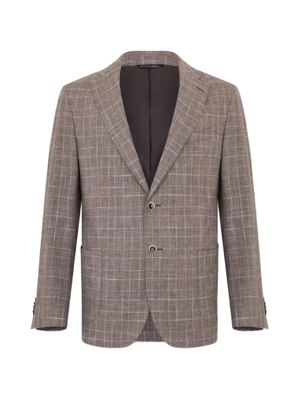  Brooks Brothers Glen Plaid Suit - Brown 