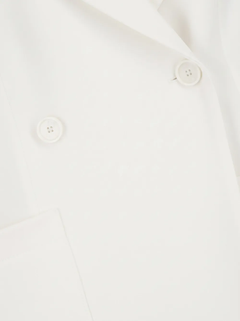 Harris Wharf London Blazer met dubbele rij knopen Wit