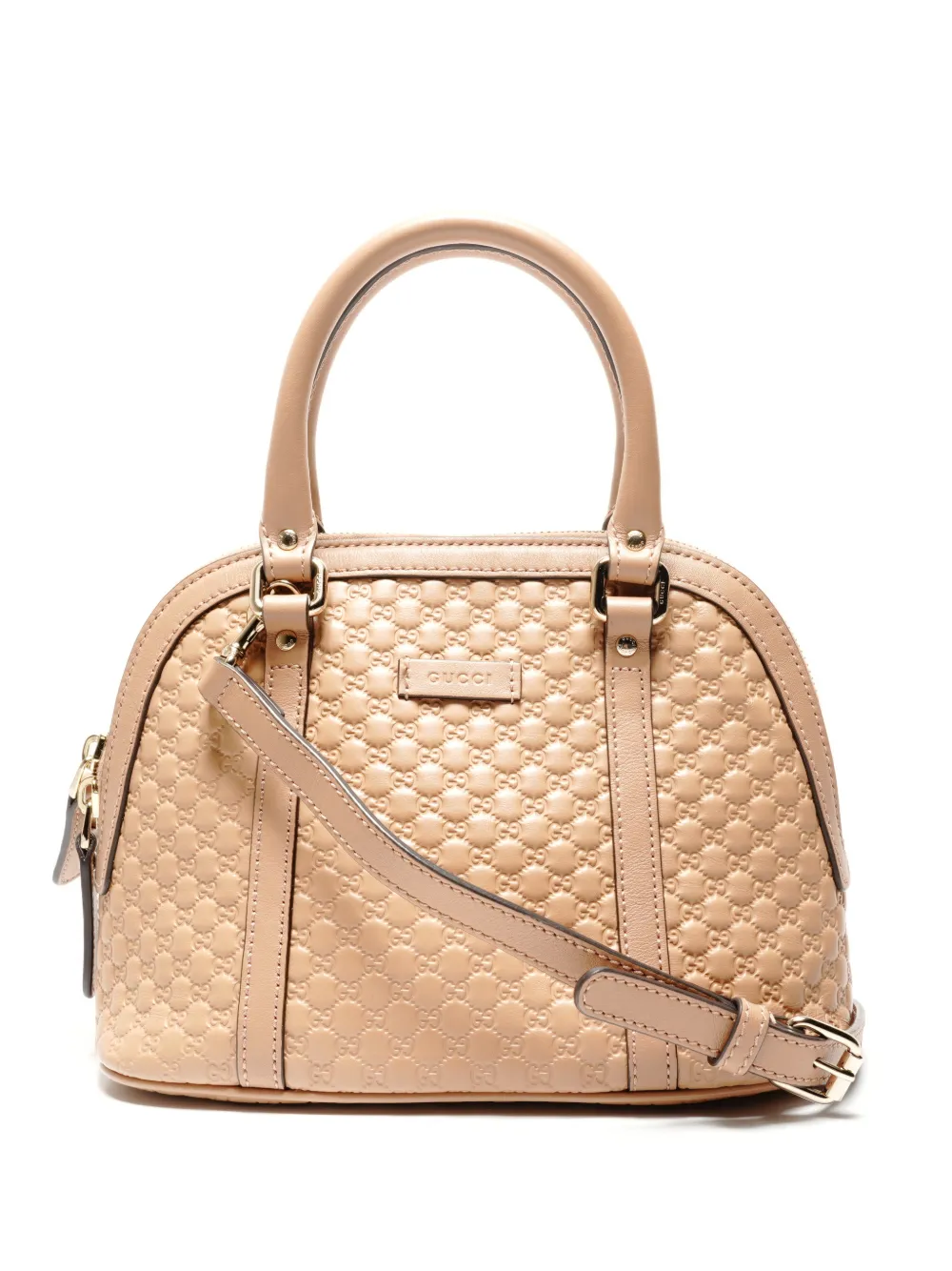 Gucci Pre-Owned 2000s Guccissima leather shoulderbag - Toni neutri