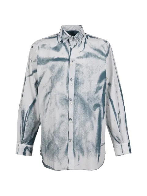Jean Paul Gaultier buttoned print shirt