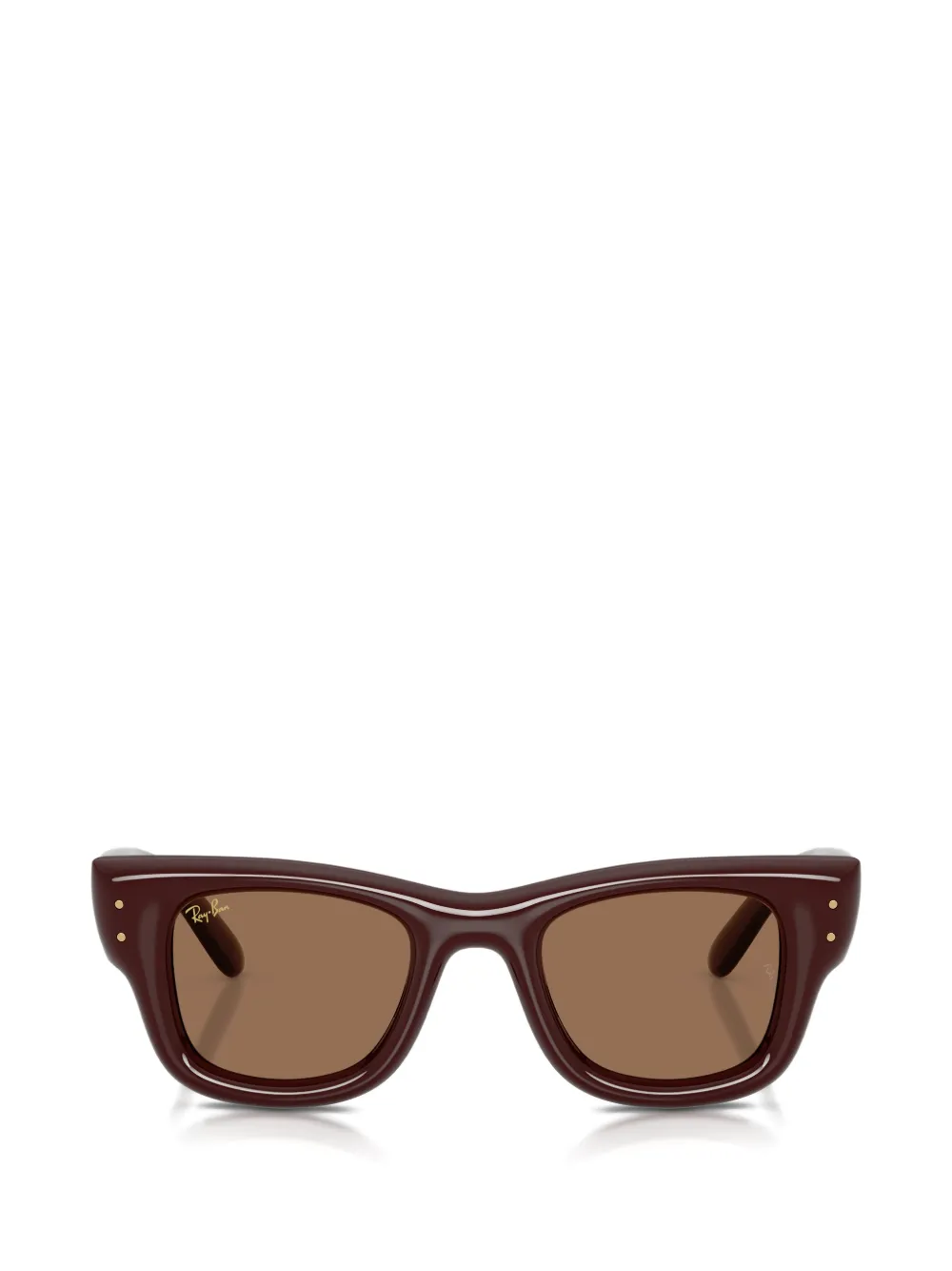 Ray-Ban x A$AP Rocky Wayfarer Puffer sunglasses - Marrone