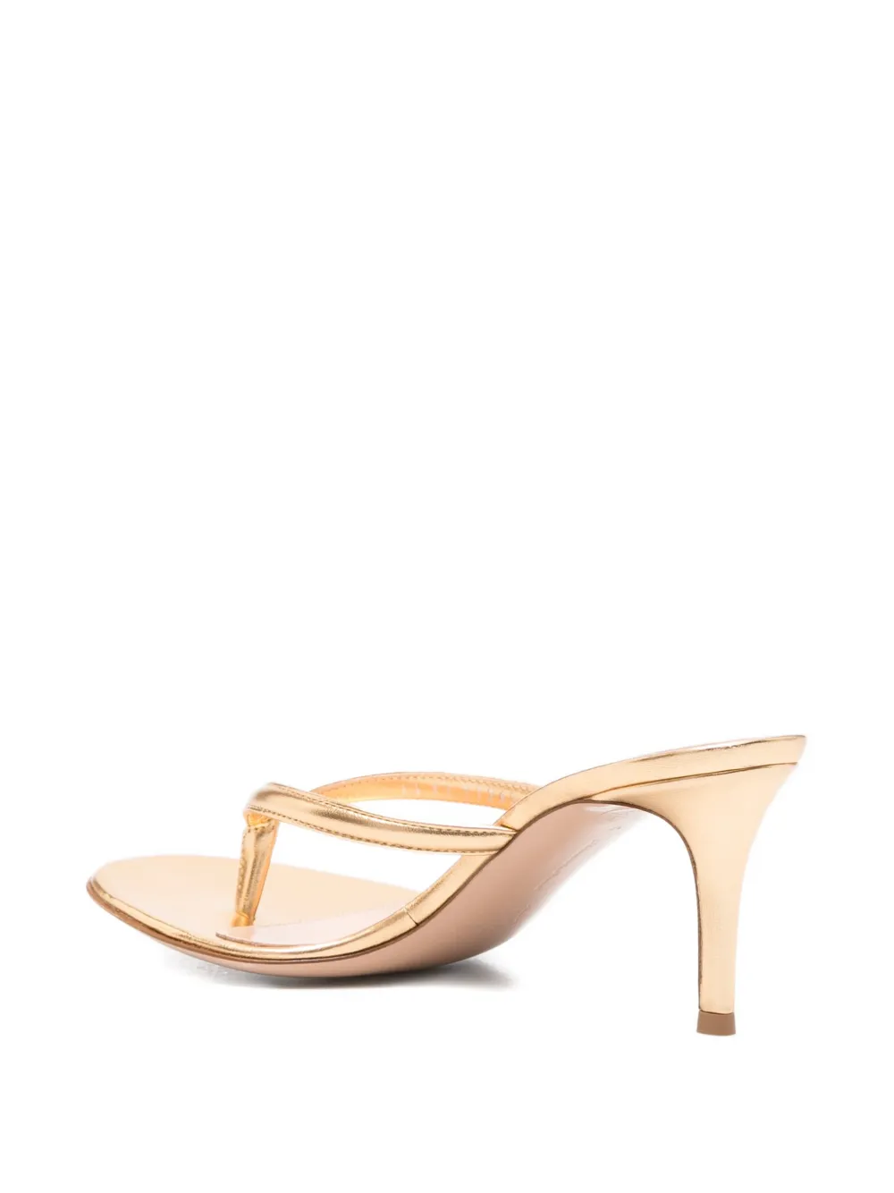 Gianvito Rossi Calypso thong sandals Goud