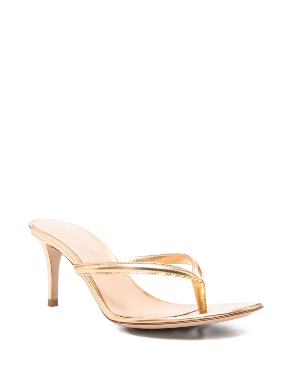 Gianvito Rossi Calypso thong sandals Goud