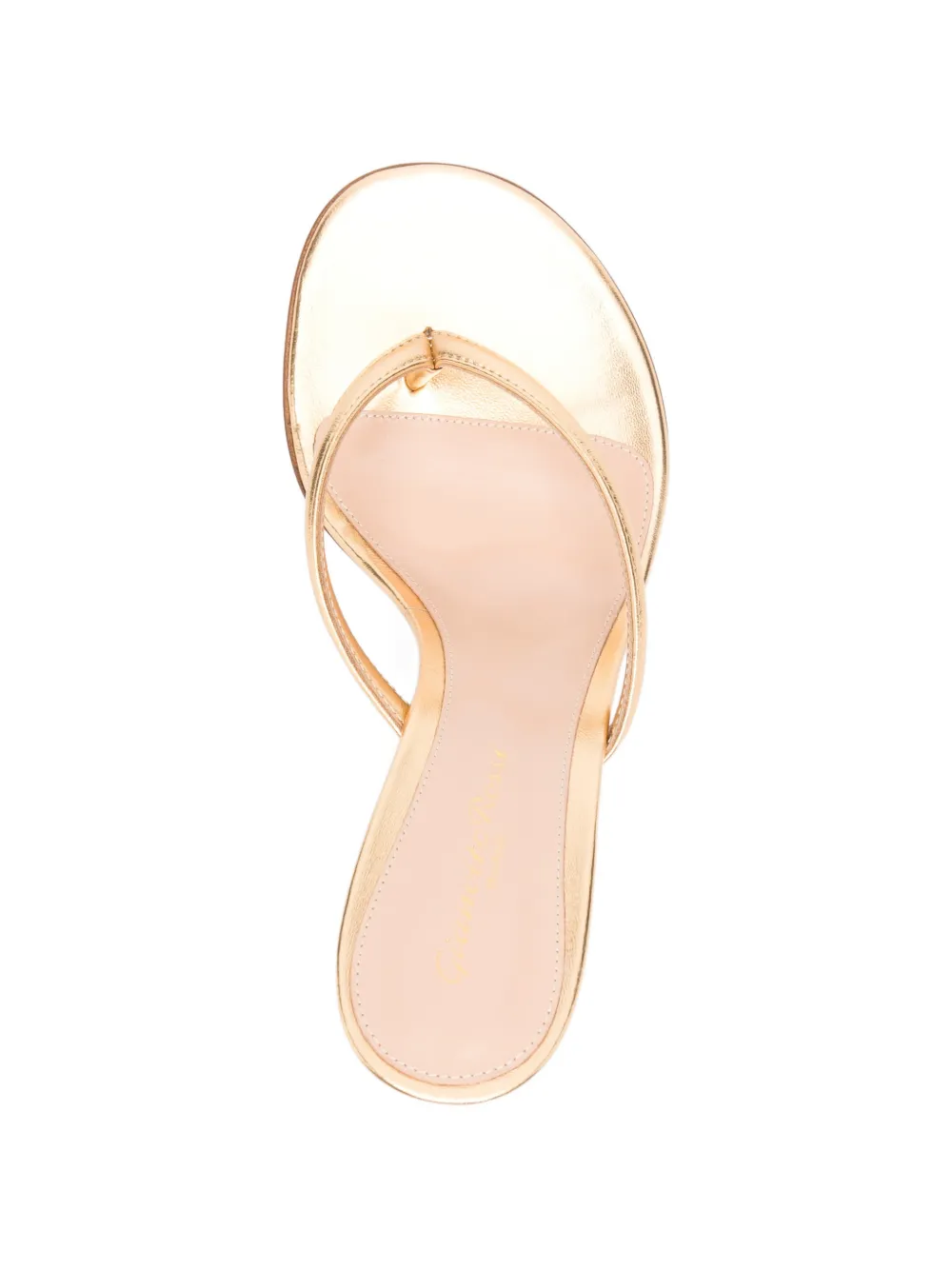 Gianvito Rossi Calypso thong sandals Goud