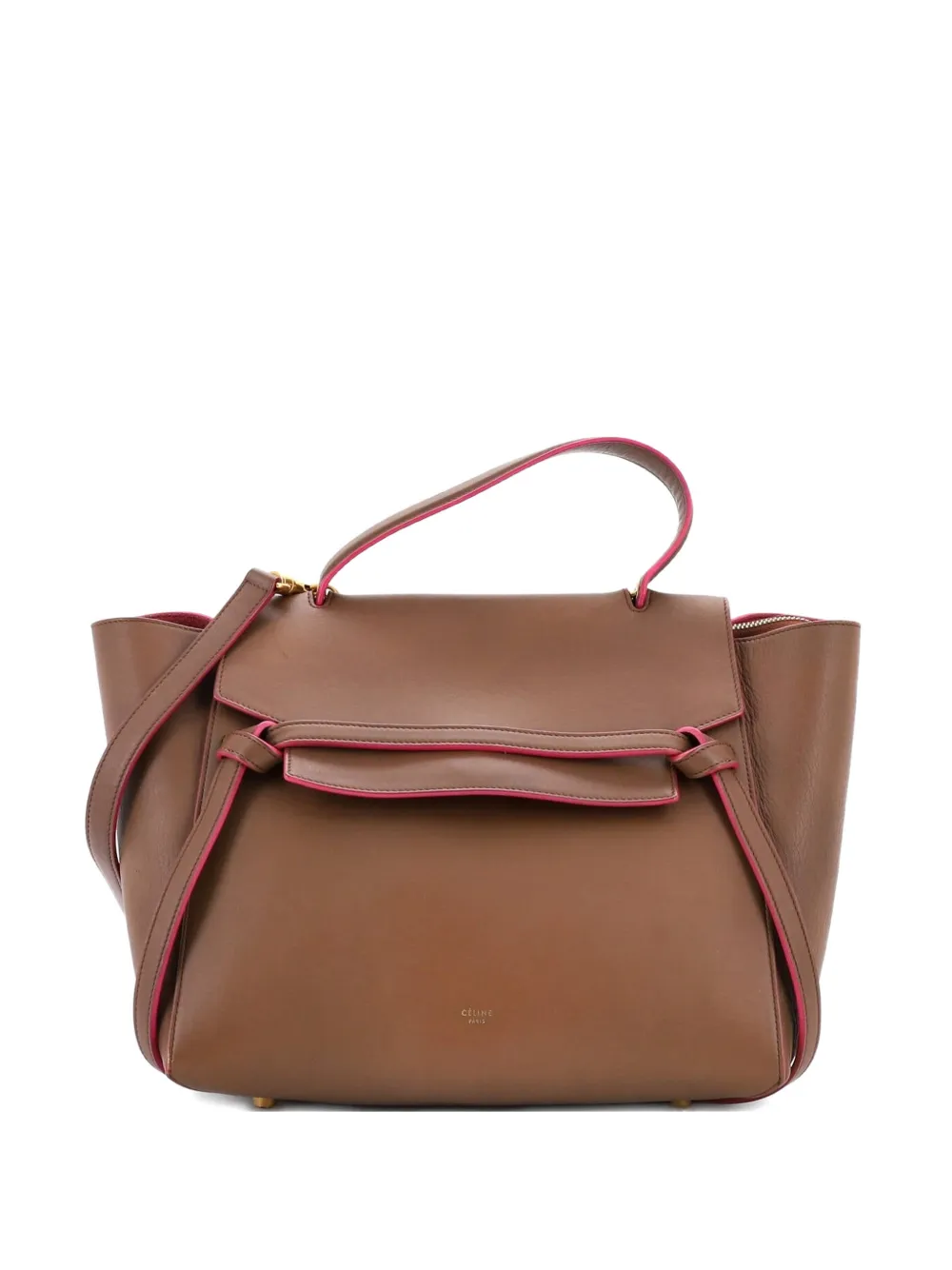 Celine Pre-Owned Belt Bag Calfskin Mini satchel - Marrone