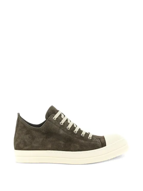 Rick Owens tenis bajos de gamuza