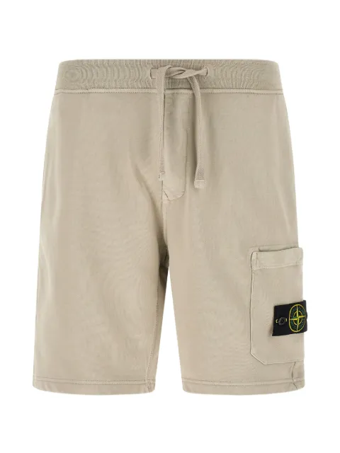 Stone Island logo-badge bermuda shorts