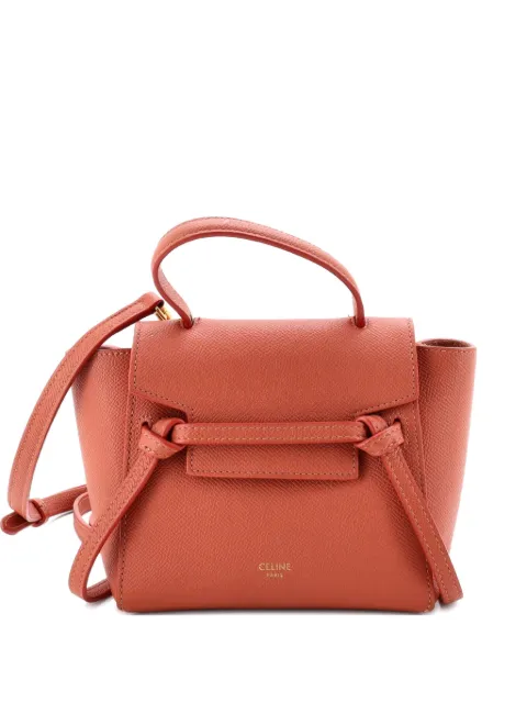 Celine Pre-Owned Belt Bag Textured Leather Pico 单肩包