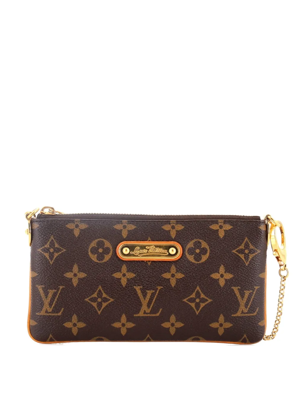 Louis Vuitton Pre-Owned Milla Pochette Monogram Canvas MM clutch bag - Marrone