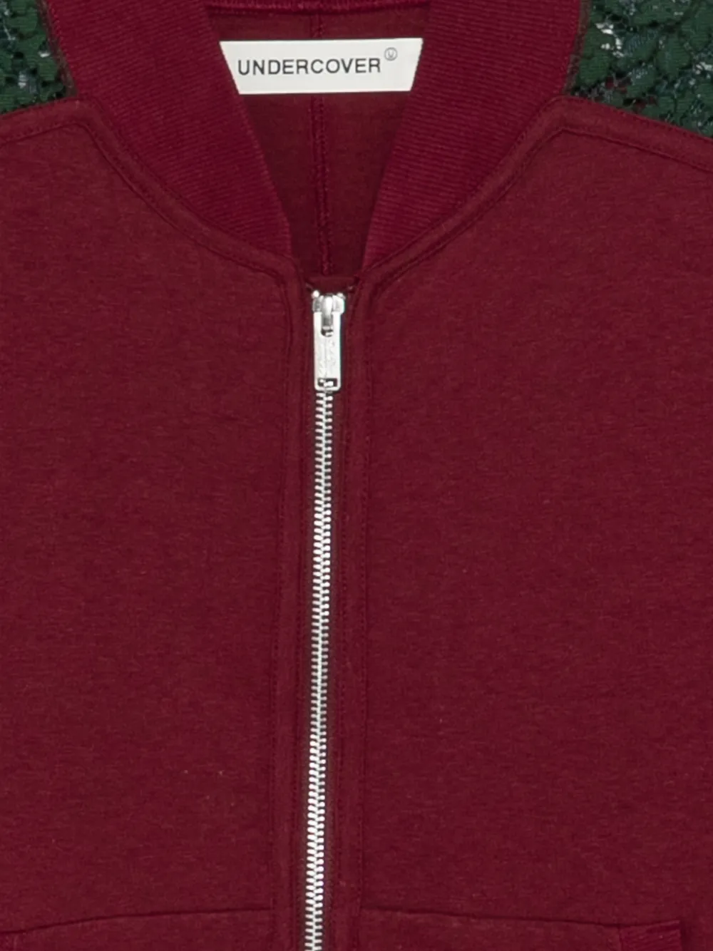  Undercover Cutwork Bomber Jacket - Red 