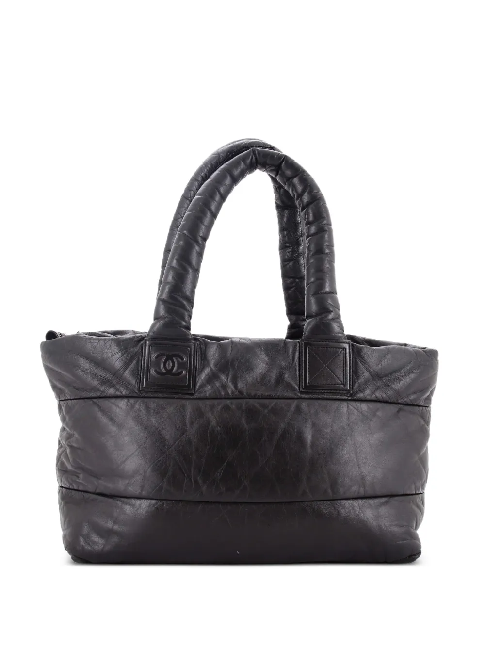 CHANEL Pre-Owned Coco Cocoon Reversible Quilted Lambskin Medium tote bag - Nero