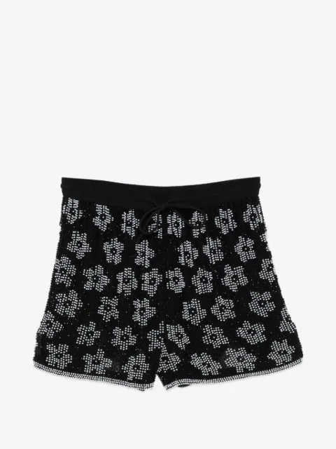 Ashish floral sequin shorts