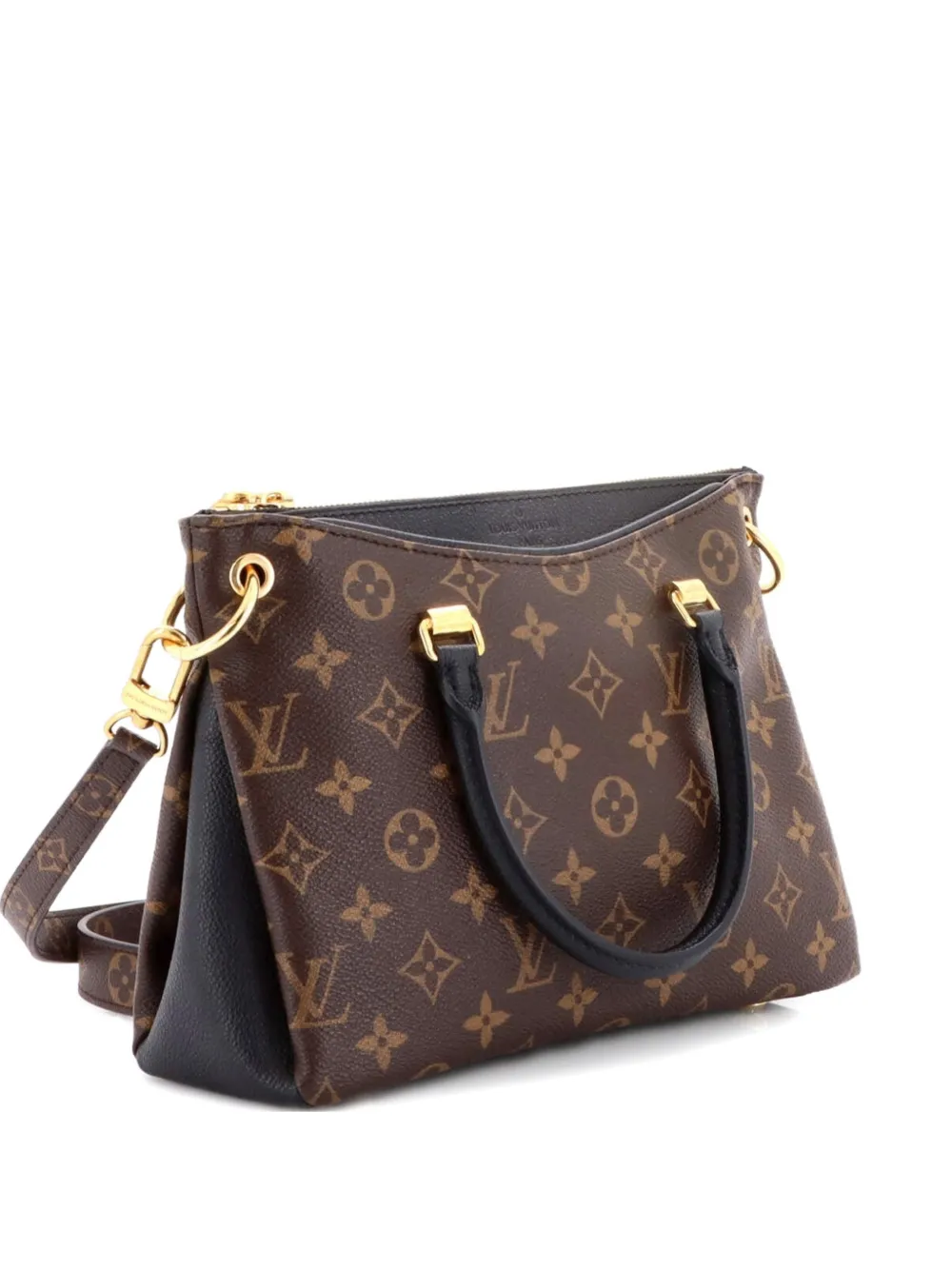 Louis Vuitton Pre-Owned Pallas Tote Monogram Canvas with Leather BB shoulder bag - Nero