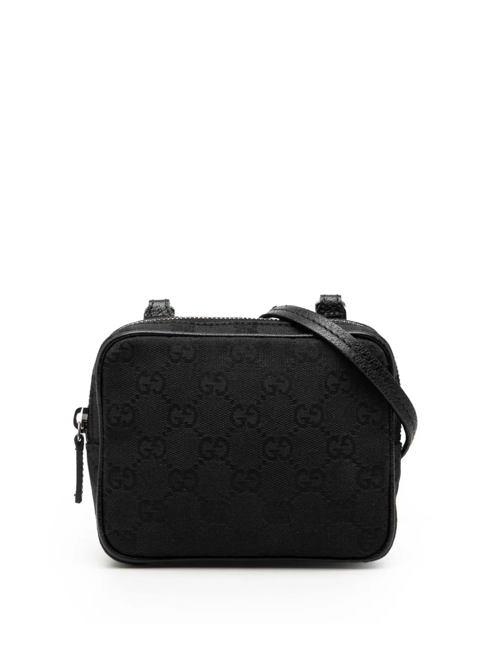 Gucci Pre-Owned Borsa a tracolla in tela GG 2000-2015 - Nero