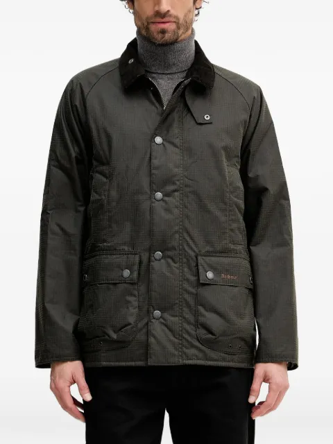 Barbour Modern Beaufort Check buttoned jacket