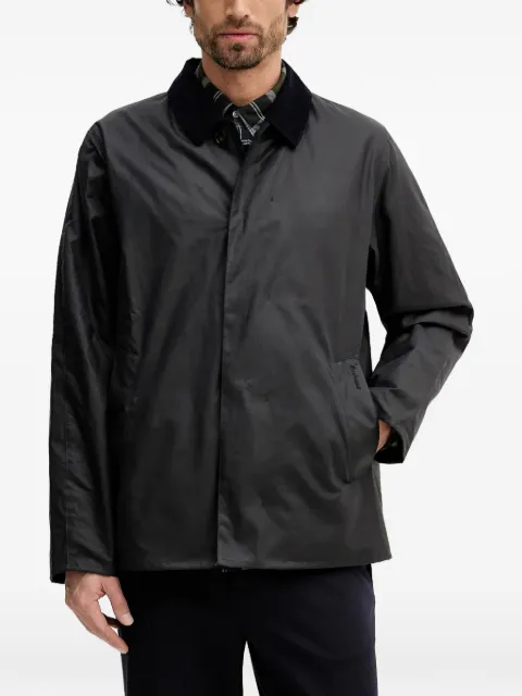 Barbour chaqueta Short Lorden con cuello de pana