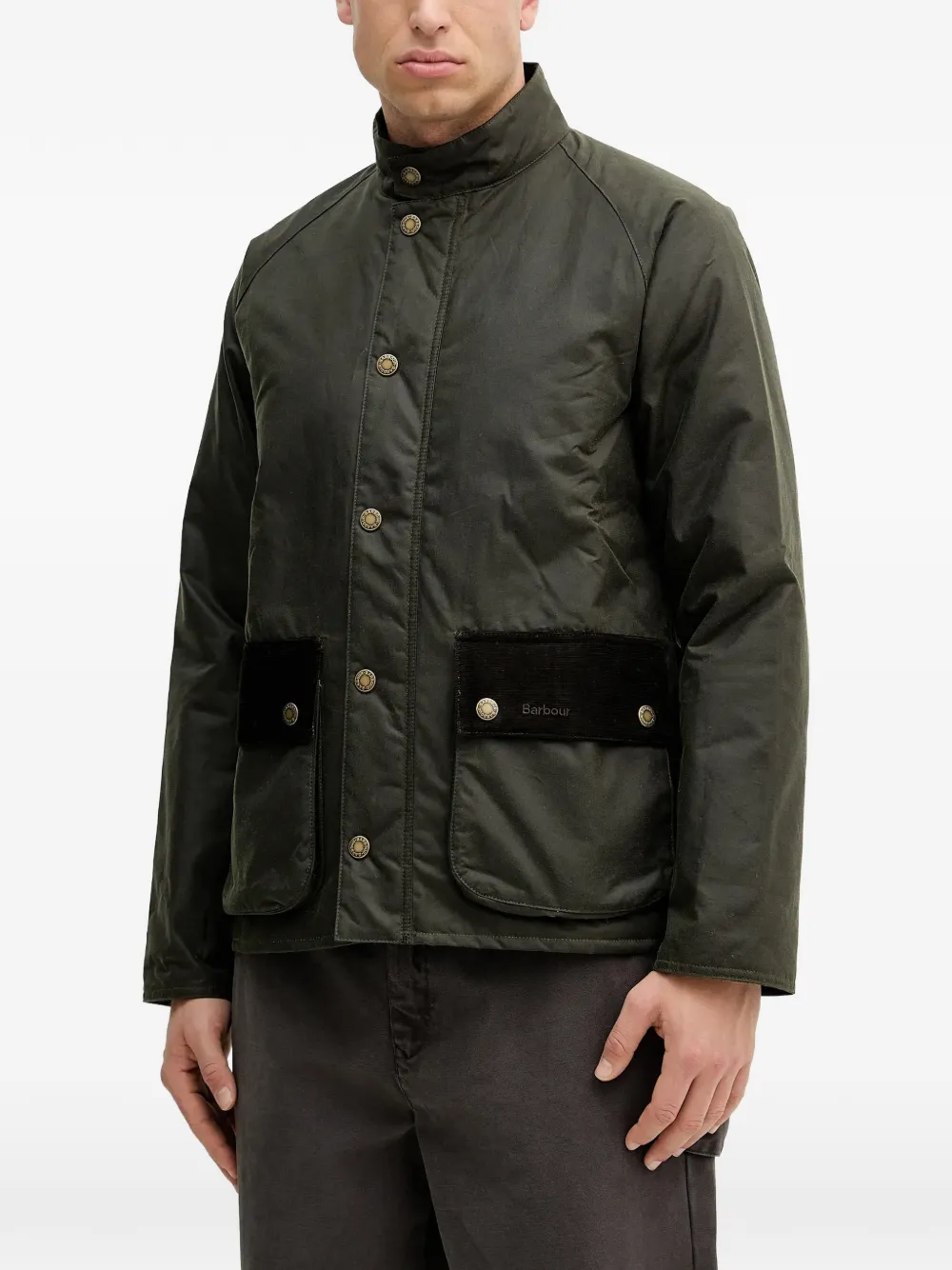 Barbour Cordhill corduroy-pocket jacket - Grün