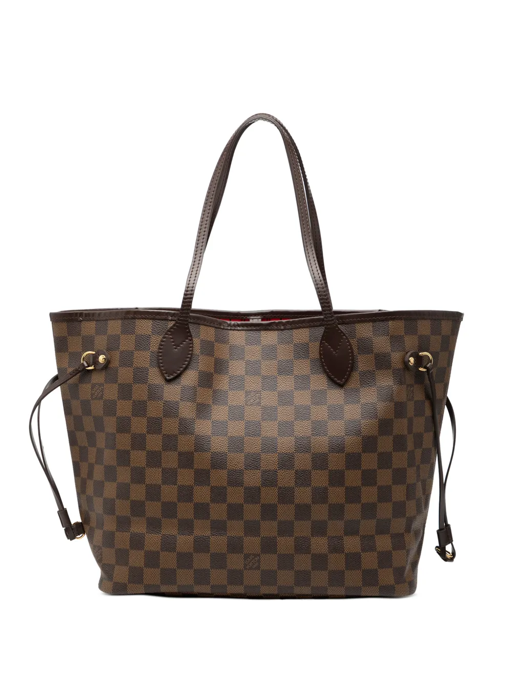 Louis Vuitton Pre-Owned 2008 Damier Ebene Neverfull MM tote bag - Marrone