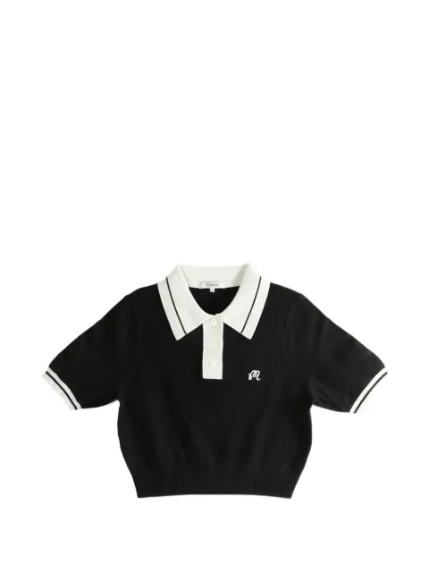 Malbon Golf Mikayla short-sleeves collared polo top