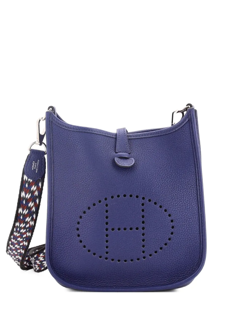 Hermès Pre-Owned Evelyne Bag Gen III Maurice TPM crossbody bag - Blu