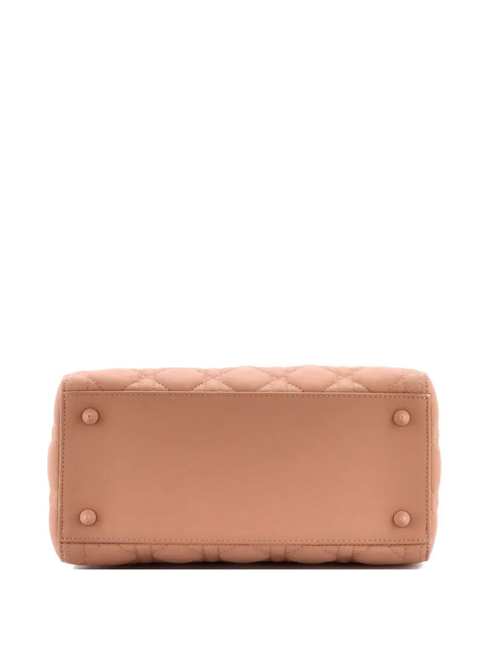 Ultra Matte Lady Dior Bag Cannage Quilt Calfskin Medium Satchel