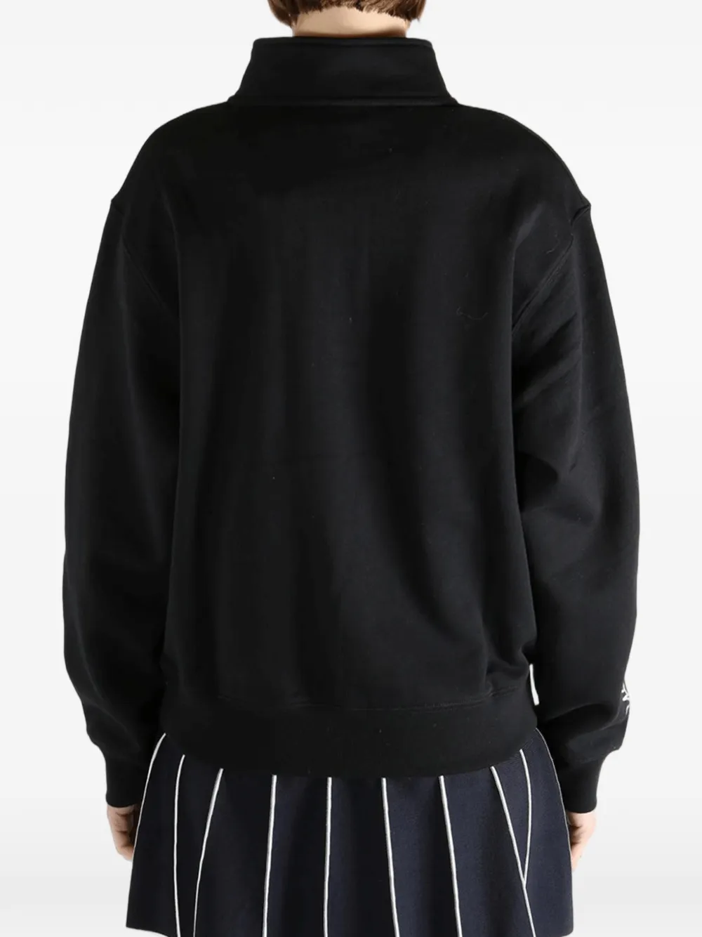 Malbon Golf Sweater met rits Zwart