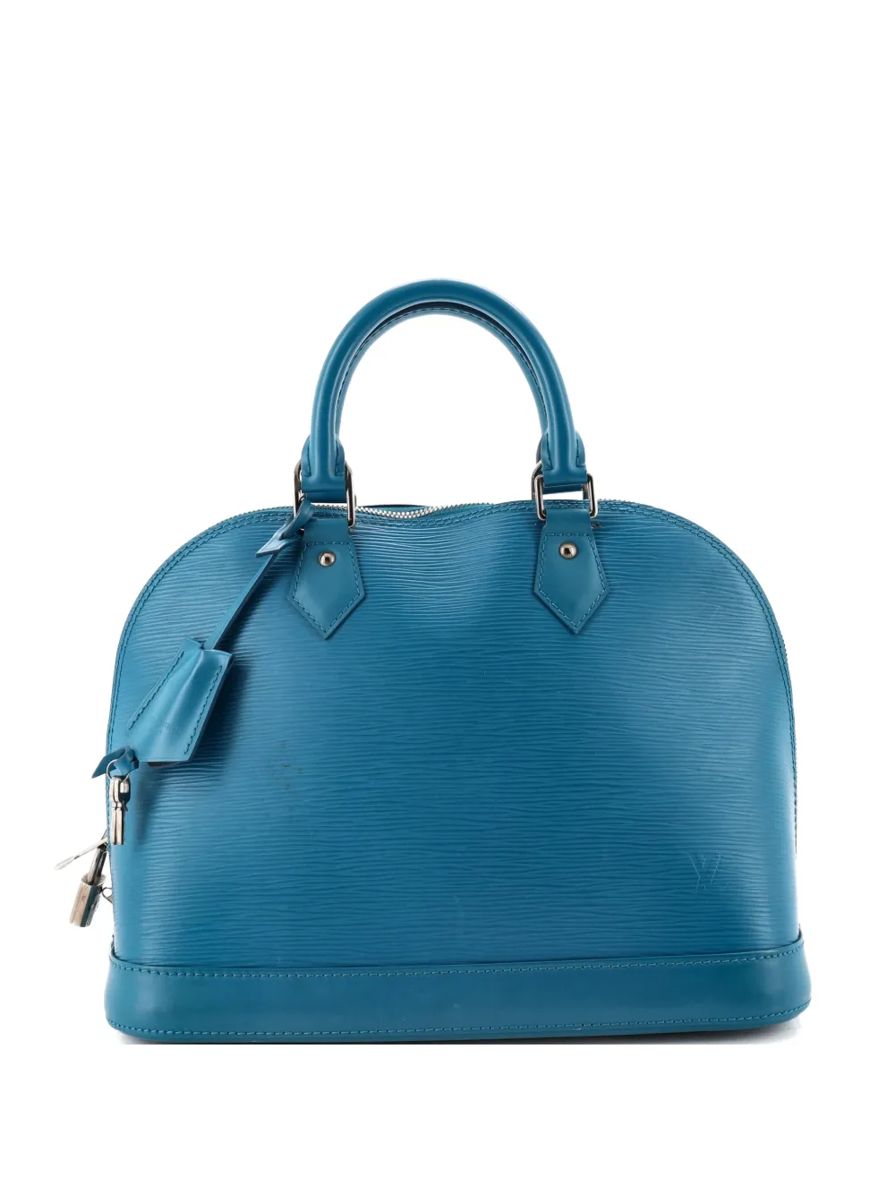 Louis Vuitton Pre-Owned Alma Handbag Epi Leather PM satchel - Blu