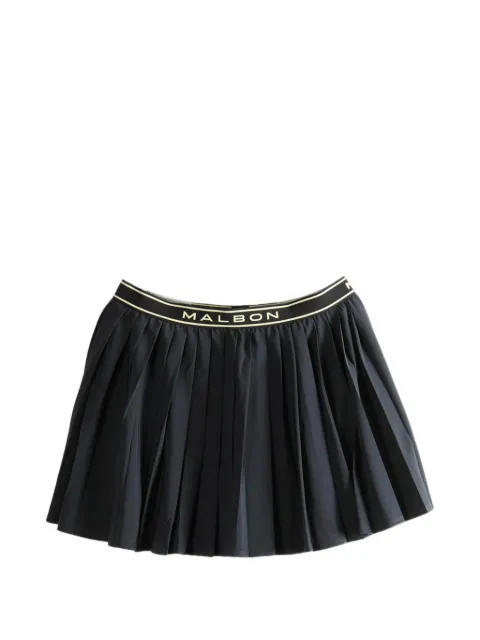 Malbon Golf Laurell pleated mini skirt