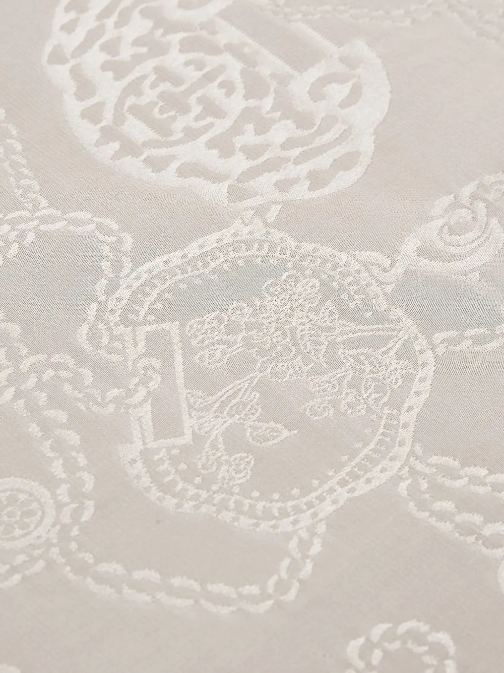 Shanghai Tang zijden sjaal met patroon Beige