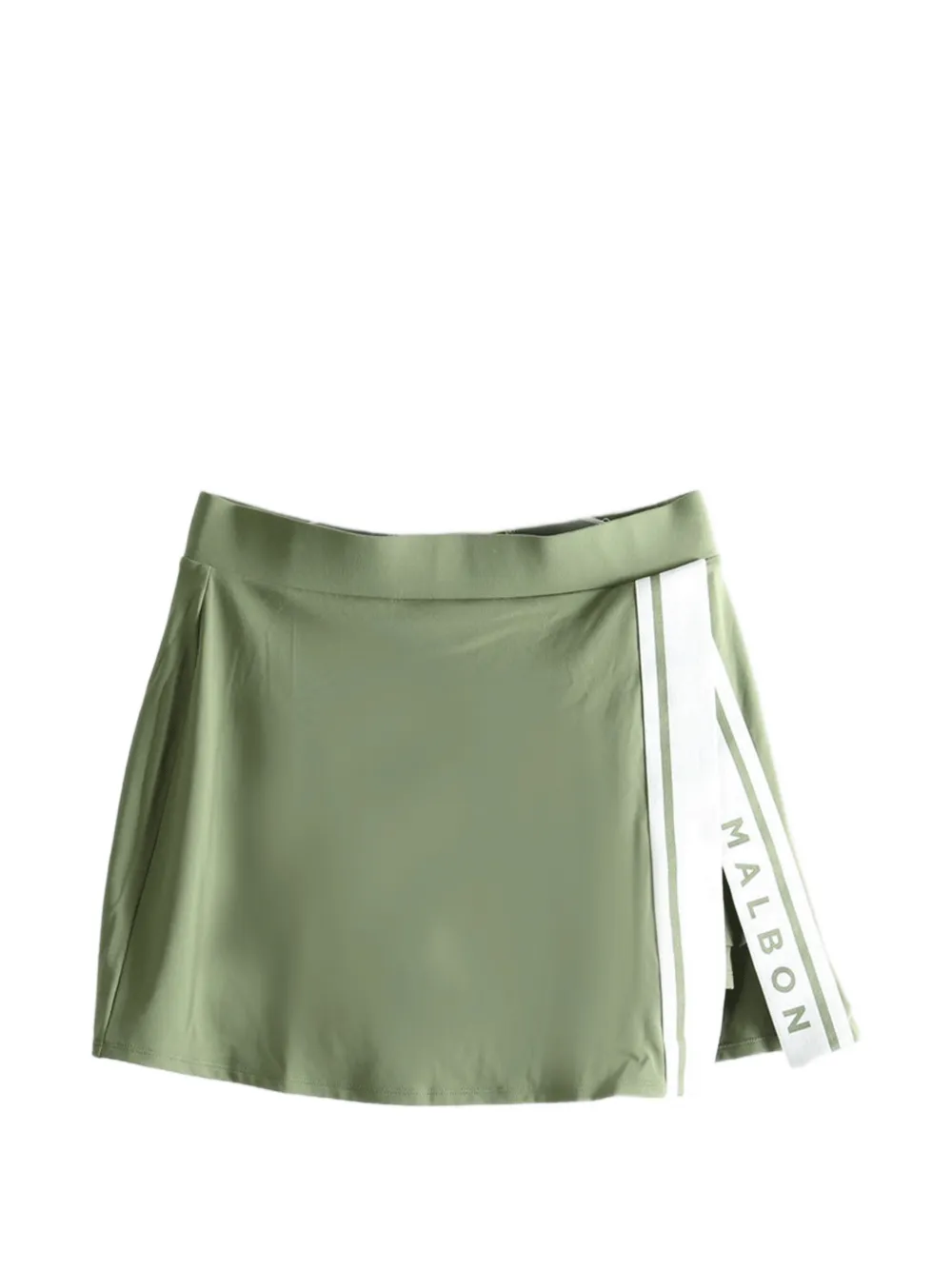 Malbon Golf Baseline mini skirt - Verde