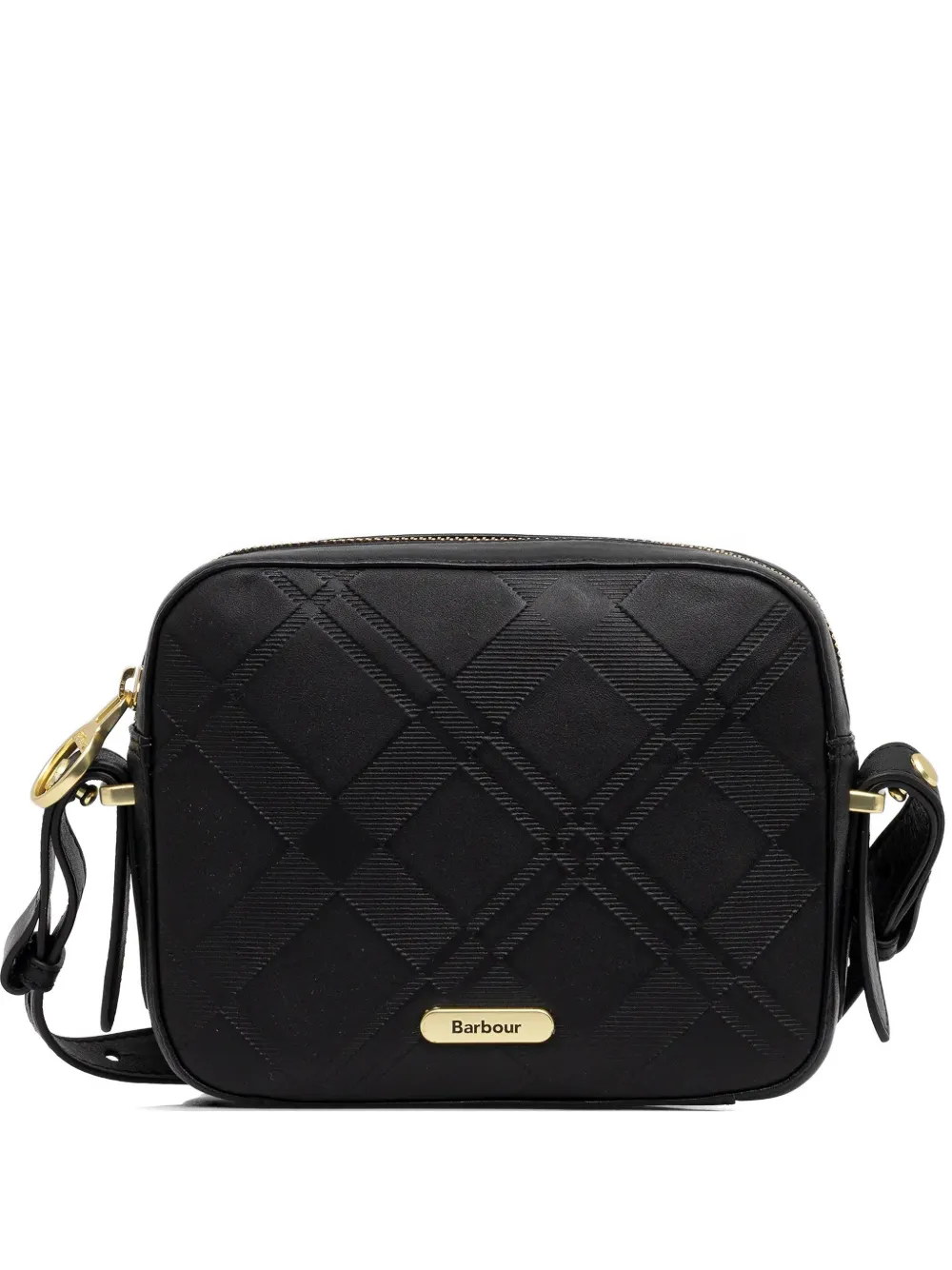 Barbour Daphne quilted cross body bag - Nero