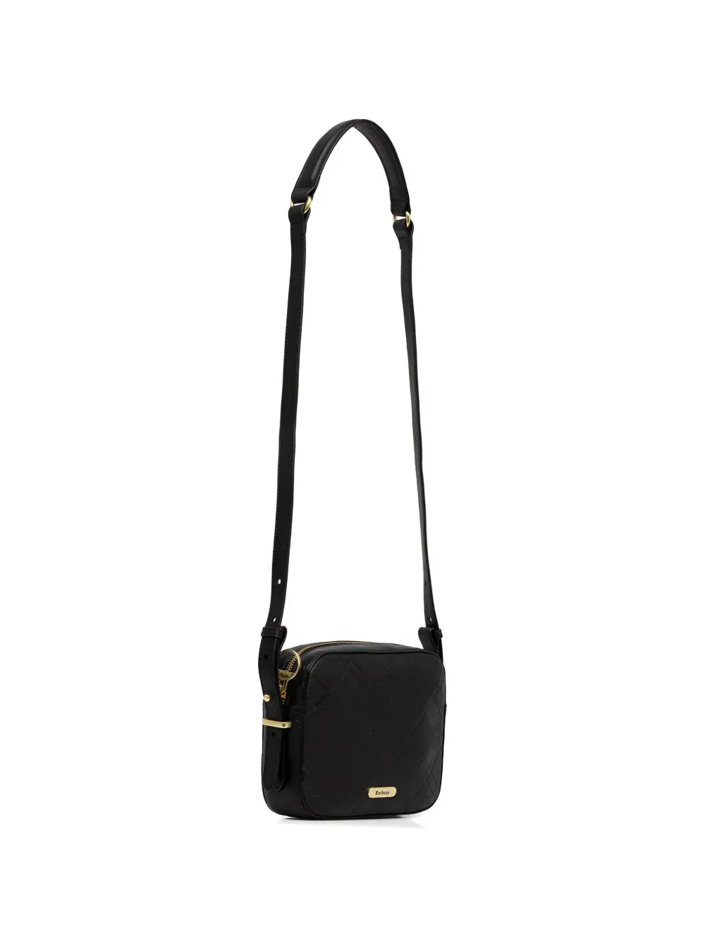  Barbour Daphne Quilted Cross Body Bag - Black 